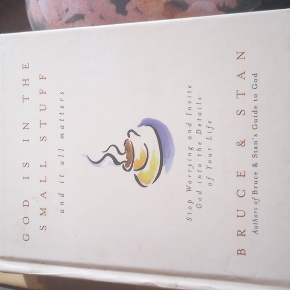 God is in the small stuff and it all matters hardcover book - Picture 1 of 3